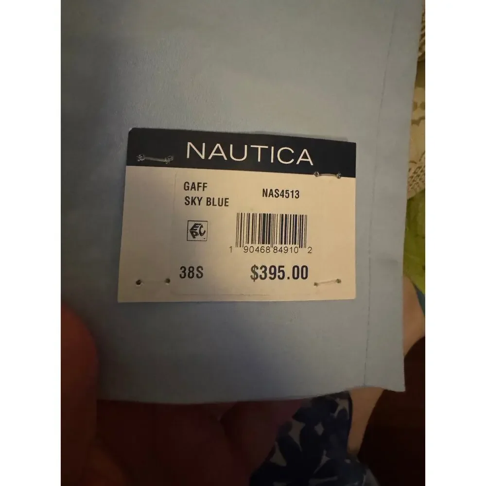 NAUTICA Modern-Fit Stretch Cotton Suit 38S Jacket / 32 Pants NAS4513 NEW $395